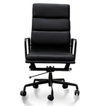 Ex Display - Ashton High Back Office Chair - Full Black Office Chair Yus Furniture-Core   
