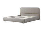 Phoebe King Bed Frame - Olive Brown Boucle Bed Frame YoBed-Core   