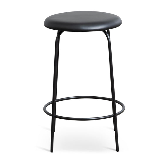 Ex Display - Genaro 65cm Bar stool - Black Bar Stool M-Sun-Core   