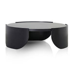 Zoey 1.1m Round Coffee Table - Black Coffee Table Century-Core   