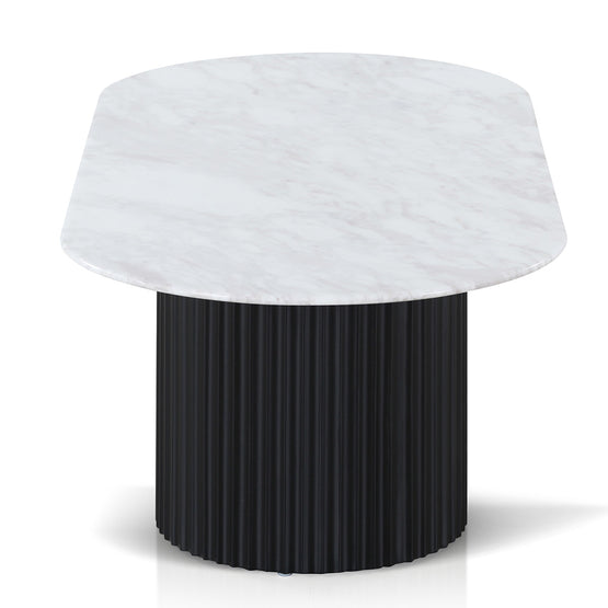 Elino 1.3m Marble Coffee Table - Black Coffee Table Dwood-Core   