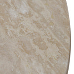 Agosti Travertine Marble 100cm Round Coffee Table - Natural