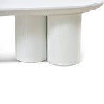 Holt 1.3m Coffee Table - Full White