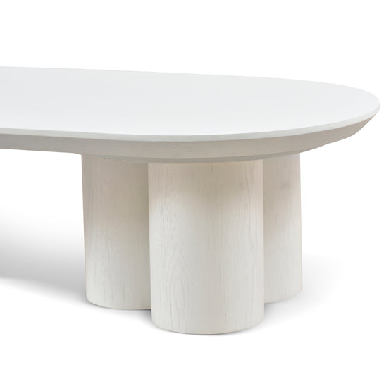 Holt 1.3m Coffee Table - Full White