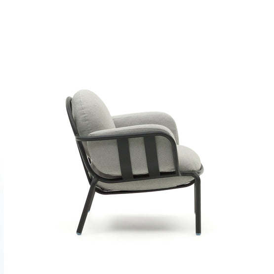 Cena Fabric Outdoor Armchair - Grey Outdoor Chair The Form-Local   
