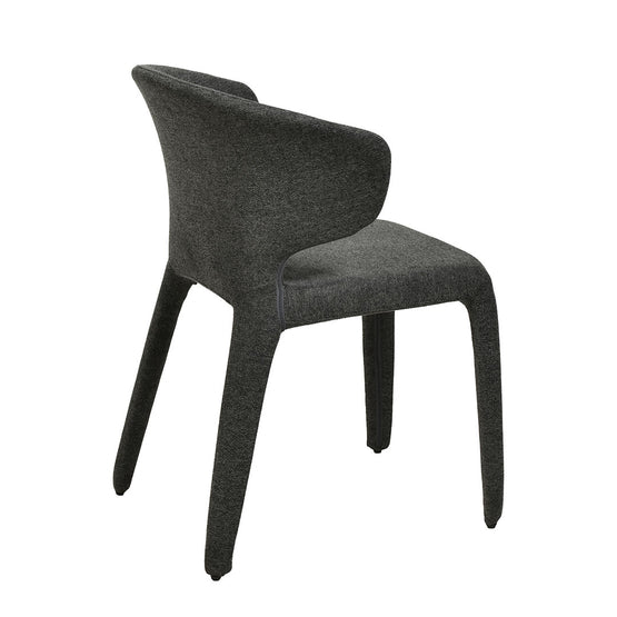 Set of 2 - Pollard Fabric Dining Chair - Charcoal Grey Dining Chair Freehold-Core   