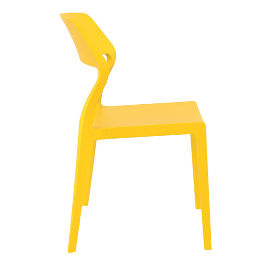Specter Indoor / Outdoor Dining Chair - Yellow Outdoor Chair Furnlink-Local   