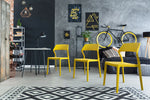 Specter Indoor / Outdoor Dining Chair - Yellow Outdoor Chair Furnlink-Local   