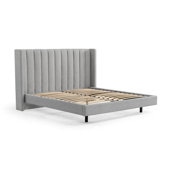 Hillsdale King Bed Frame - Spec Grey Bed Frame Ming-Core   