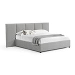 Amado King Bed Frame - Spec Grey with Storage King Bed Ming-Core   
