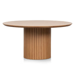 Ex Display - Marty 1.5m Wooden Round Dining Table - Natural Dining Table Century-Core   