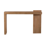Jasmine 1.6m ELM Console Table - Natural Console Table Nicki-Core   