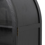 Vinter Glass Cabinet - Full Black Display Cabinet Nicki-Core   