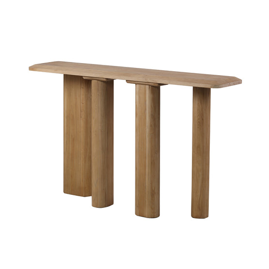 Nestor 1.6m Wooden Console Table - Natural Console Table Nicki-Core   