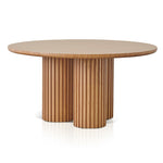 Peyton 1.5m Round Dining Table - Natural Oak Dining Table Interior Secrets   