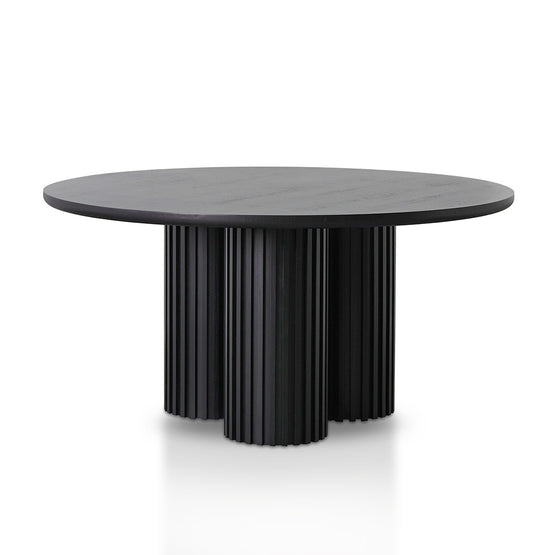 Peyton 1.5m Round Dining Table - Black Oak Dining Table Century-Core   