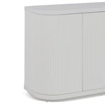 Elino 1.6m Veneer Top Buffet Unit - Full White Buffet & Sideboard Dwood-Core   