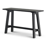Murillo 1.2m Wooden Console Table - Full Black Console Table Sing-Core   