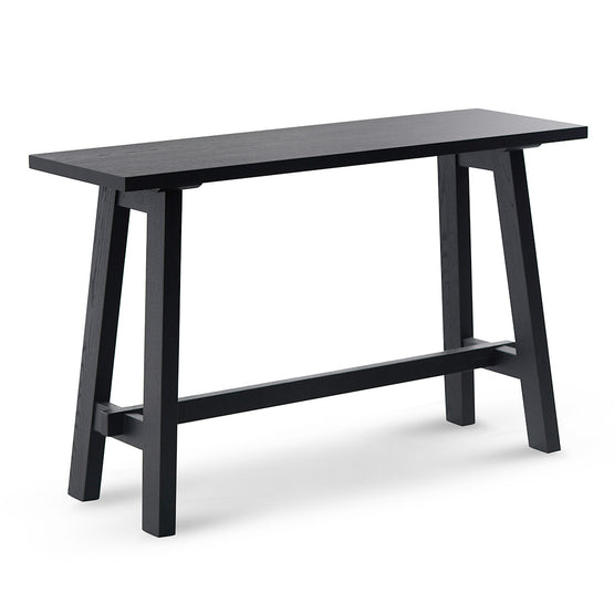 Murillo 1.2m Wooden Console Table - Full Black Console Table Sing-Core   