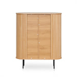 Dania 1.18 (H) Wooden Storage Cabinet - Natural Cabinet KD-Core   