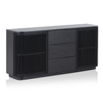 Ex Display - Tahlia 1.6m Sideboard Unit - Full Black Buffet & Sideboard Dwood-Core   