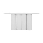 Harlow 1.7m Console Table - Full White Console Table Dwood-Core   