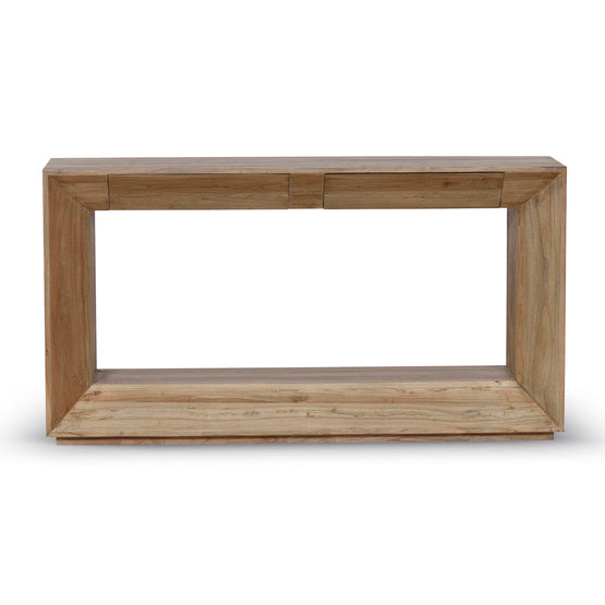 Ex Display - Sami 1.5m Console Table - Natural Console Table Reclaimed-Core   