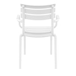 Set of 2 - Keller Indoor / Outdoor Dining Armchair - White Dining Armchair Furnlink-Local   