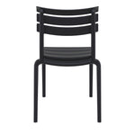 Set of 2 - Keller Indoor / Outdoor Dining Chair - Black Dining Chair Furnlink-Local   