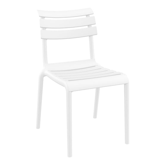 Set of 2 - Keller Indoor / Outdoor Dining Chair - White Dining Chair Furnlink-Local   