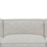 Roshil Left Chaise Fabric Sofa - Fog Grey Chaise Lounge K Sofa-Core   