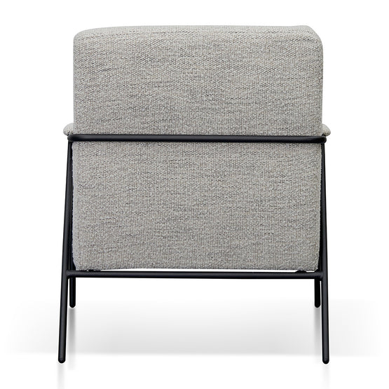 Jack Fabric Armchair - Fog Grey Armchair K Sofa-Core   