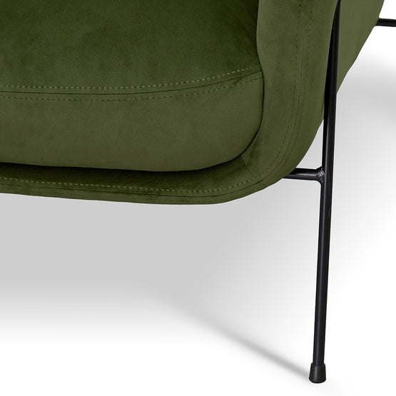 Wiley Fabric Armchair - Juniper Green Armchair K Sofa-Core   