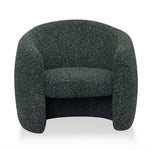 Ferguson Fabric Armchair - Green Boucle Armchair Casa-Core   
