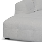 Ex Display - Almira Left Chaise Sofa - Pearl Boucle Chaise Lounge Casa-Core   
