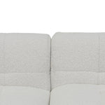 Ex Display - Almira Left Chaise Sofa - Pearl Boucle Chaise Lounge Casa-Core   