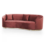 Sosa 3 Seater Sofa - Elegant Plum  Forever-Core   