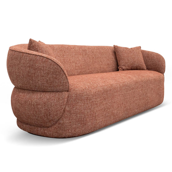 Arima 3 Seater Sofa - Moss Rust Orange Sofa Casa-Core   