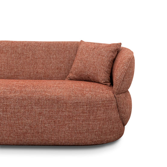 Arima 3 Seater Sofa - Moss Rust Orange Sofa Casa-Core   