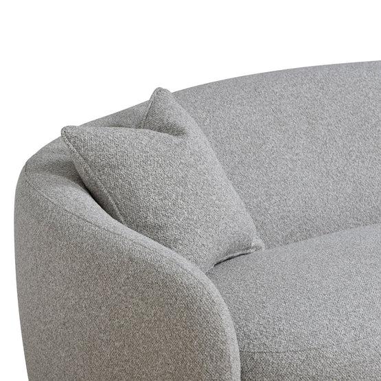 Trevor 3 Seater Fabric Sofa - Clay Grey Sofa Casa-Core   