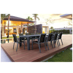 Esterno Range 11 Piece Outdoor Sets with Extendable Table - Anthracite Outdoor Lounge Set Furnlink-Local   