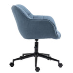 Mir Fabric Office Chair - Blue & Grey Office Chair Charm-Local   