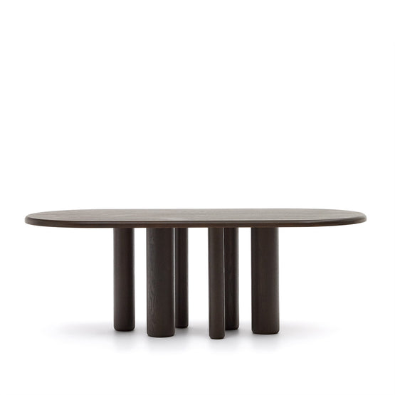 Nailem 2.2m Oval Ash Wood Dining Table Dining Table The Form-Local   