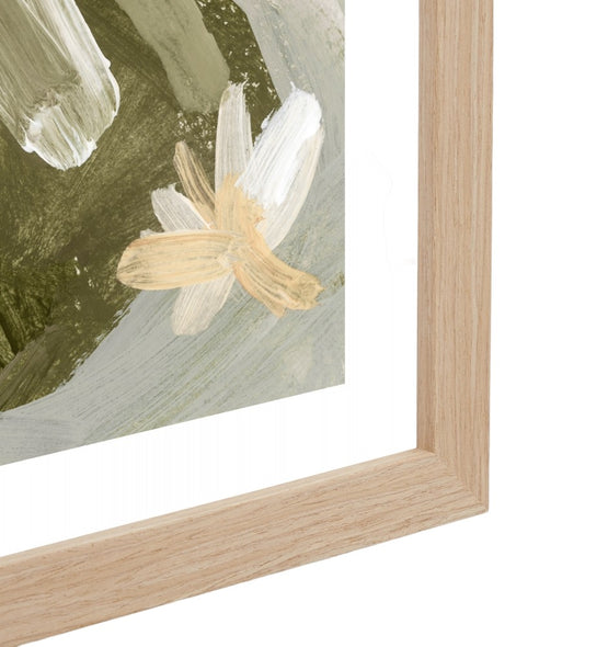 Ex Display - Native Banksias 87cm x 122cm Blush Print - Natural Frame Wall Art Warran-Local   