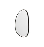 Pebble 70cm Organic Shaped Mirror - Black Mirror Warran-Local   