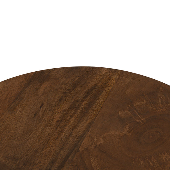 Metody 40cm Round Side Table - Walnut Side Table Rebhi-Core   