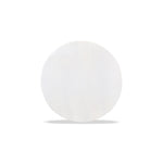 Dima 38cm Round Side Table - Cafe White Side Table Rebhi-Core   
