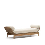 Talina Outdoor Sun Lounger - Beige Outdoor Sofa The Form-Local   