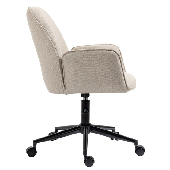 Vini Fabric Office Chair - Beige Office Chair Charm-Local   