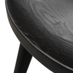 Set of 2 - Bethan 65cm Wooden Bar stool - Black Bar Stool M-Sun-Core   